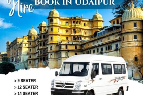 Tempo Traveller Book in udaipur