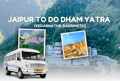 Jaipur To Do dham Tempo Traveller - family