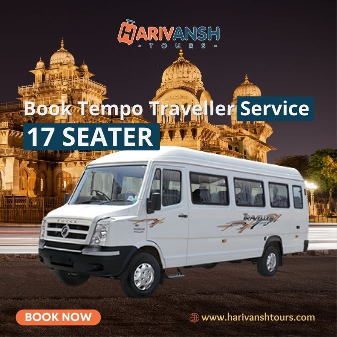 17 seater tempo traveller in jaipur