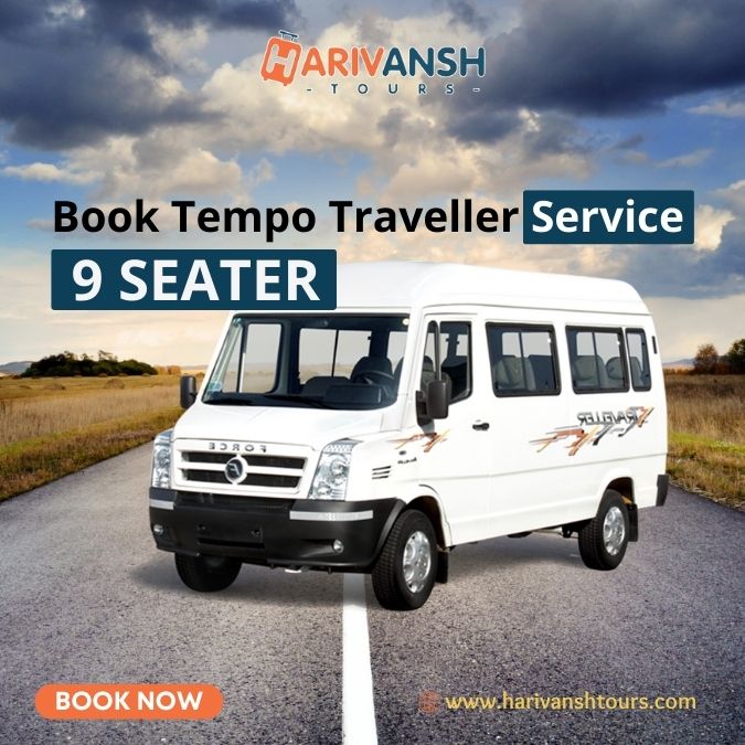 9 seater tempo traveller