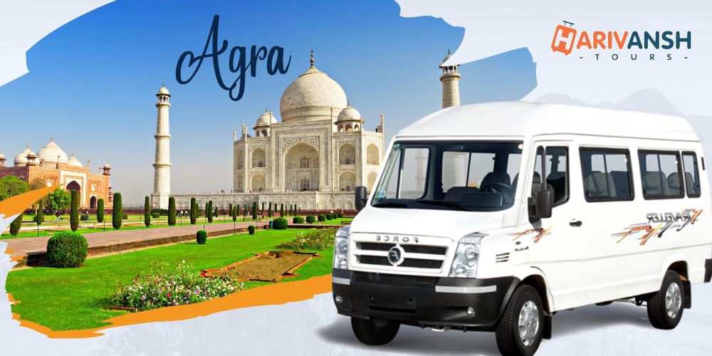 Tempo Traveller in Agra 