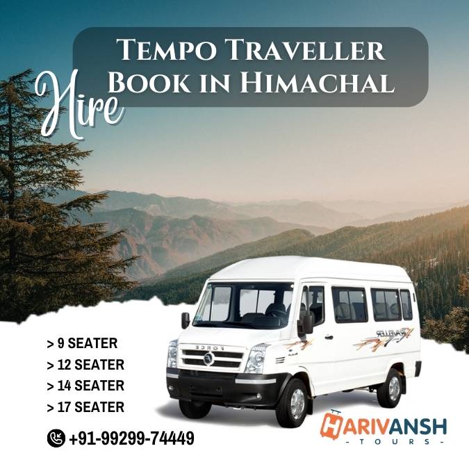 Tempo Traveller Book in HIMACHAL