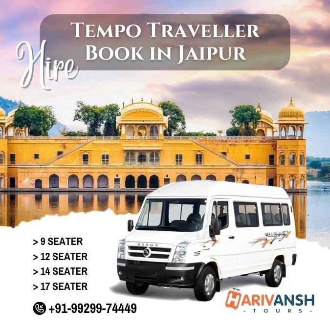 Tempo Traveller Book in Jaipur