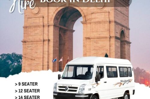 Tempo Traveller Book in delhi