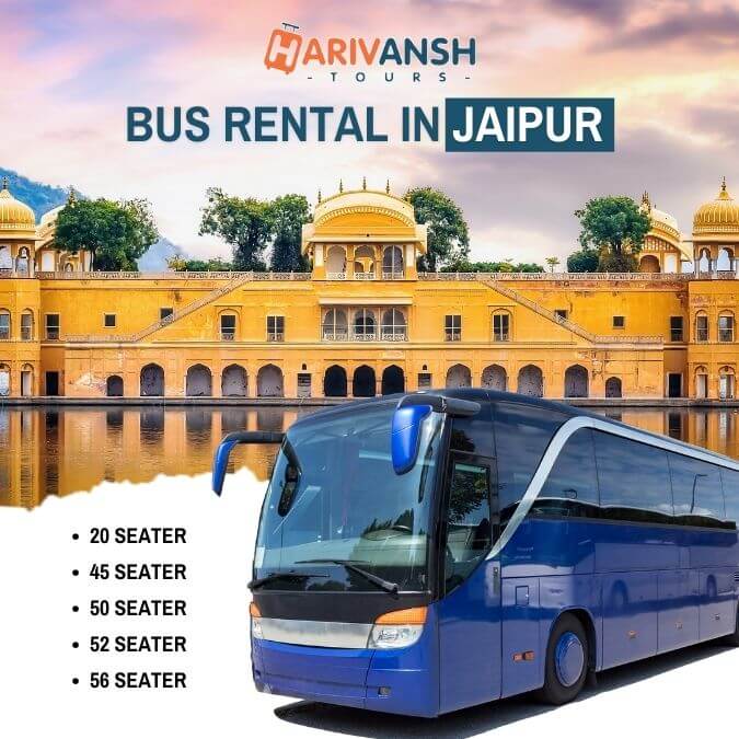 bus rental in jaipur