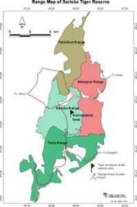 Sariska-Map