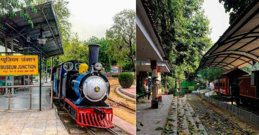 the Rail Museum in Delhi