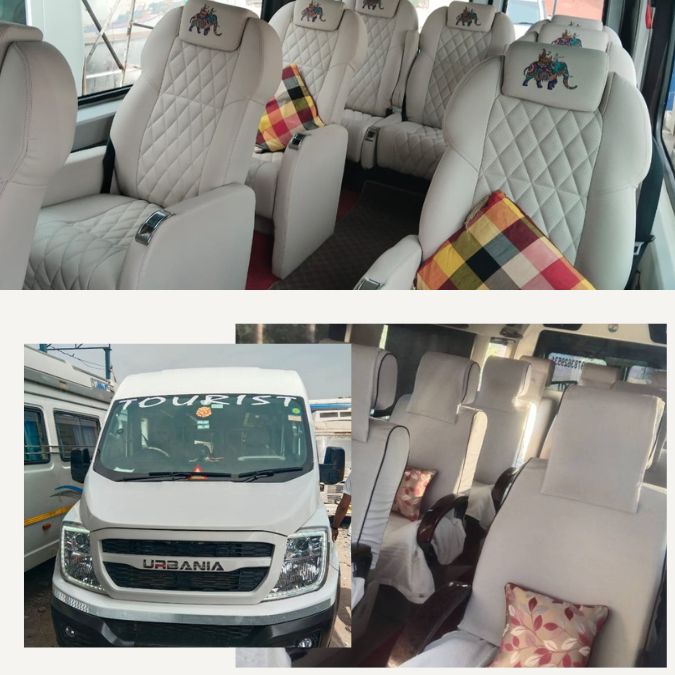 Force urbania tempo traveller Seating Capacity