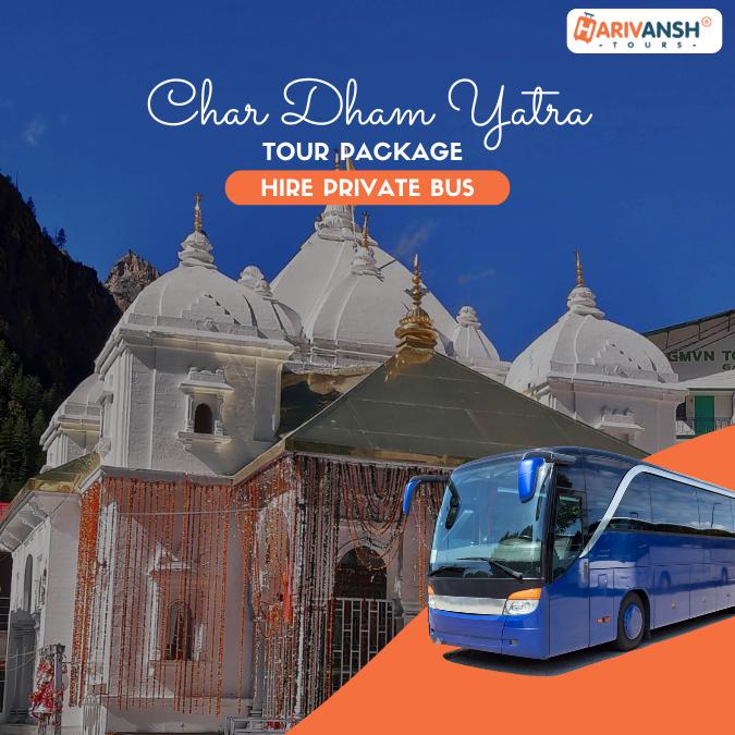 Char Dham Yatra from Jaipur by bus